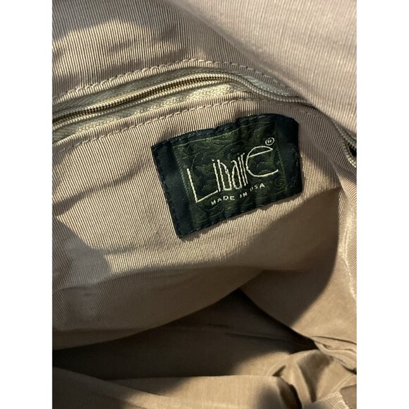 Libaire Pebbled Brown Leather Small Backpack Purse Bag 90's USA Classic Vintage‎ - Picture 13 of 14